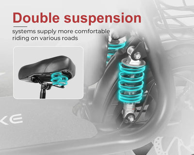 Samebike SM-C02 Electric Scooter with Seat