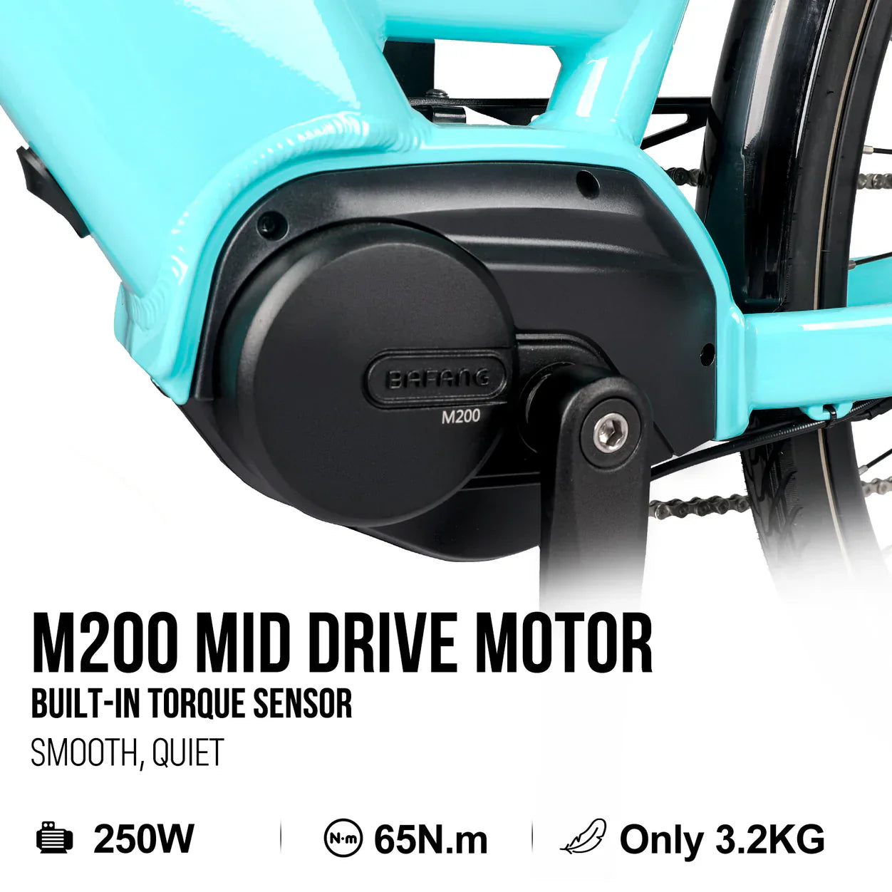 ACCOLMILE ANTELOPE 1S STEP-THRU ELECTRIC BIKE