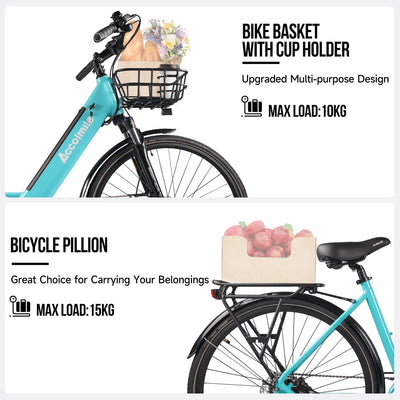 ACCOLMILE ANTELOPE 1S STEP-THRU ELECTRIC BIKE