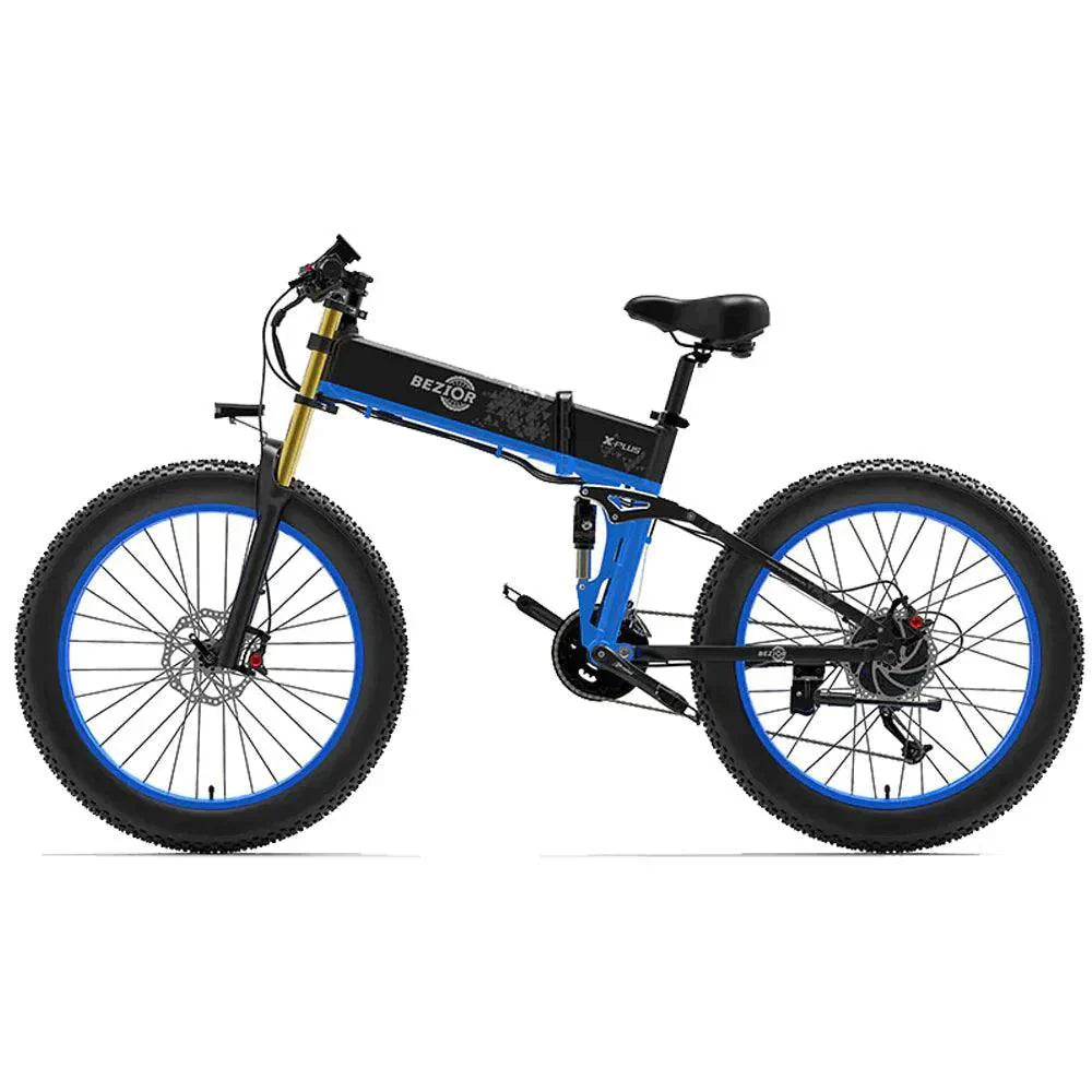 Bezior X Plus Electric Mountain Folding Electric Bike - US