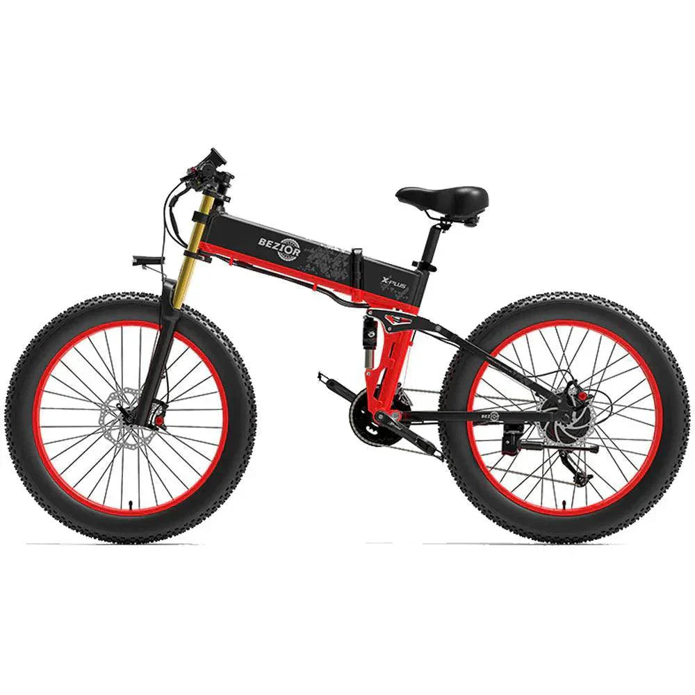 Bezior X Plus Electric Mountain Folding Electric Bike - US