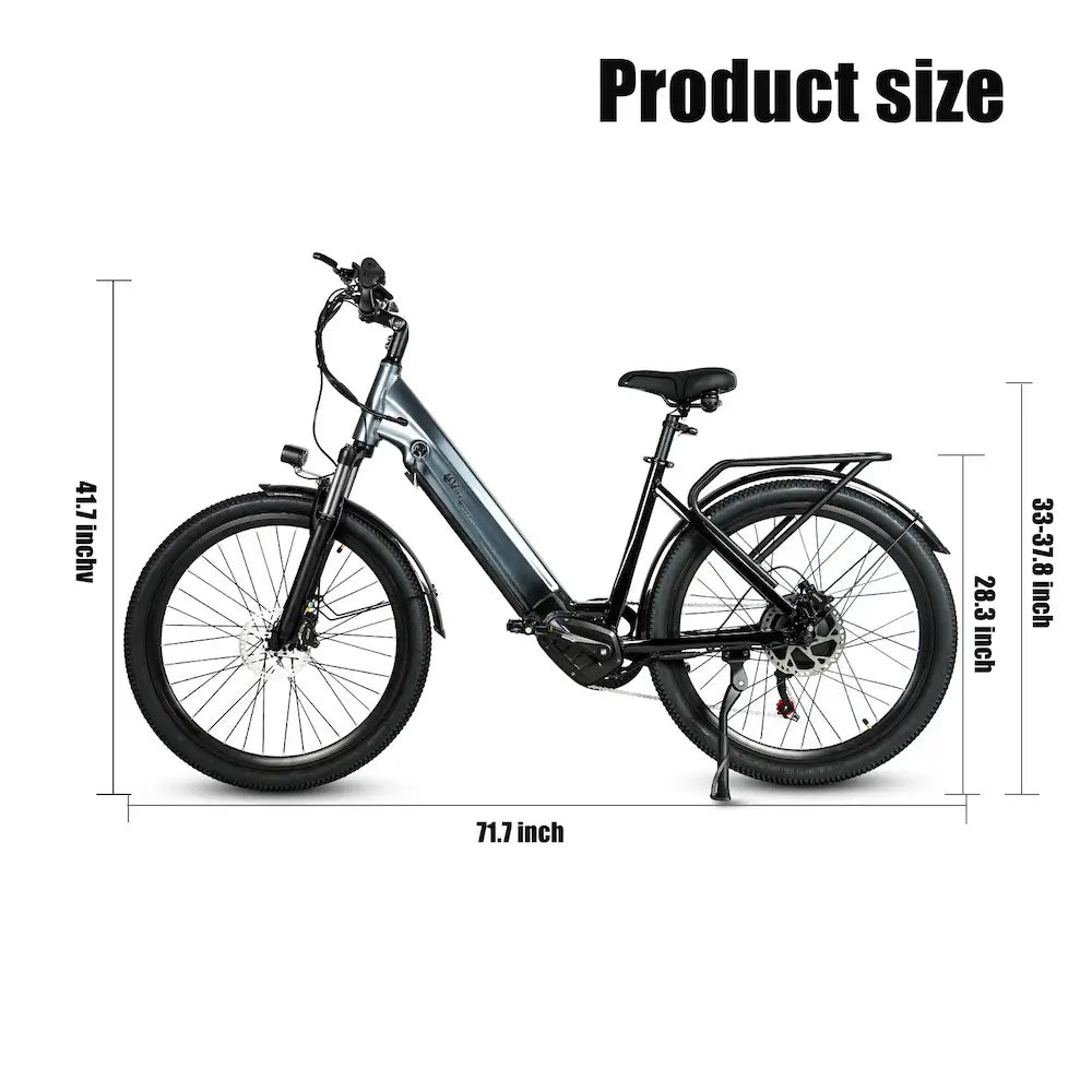 CMACEWHEEL L26 Moped Commuter Electric Bike