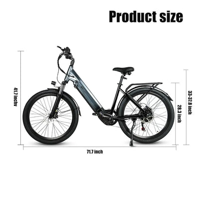 CMACEWHEEL L26 Moped Commuter Electric Bike