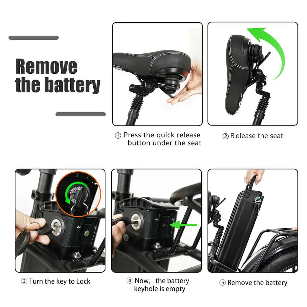 CMACEWHEEL T20 Fat Tire Electric Bike