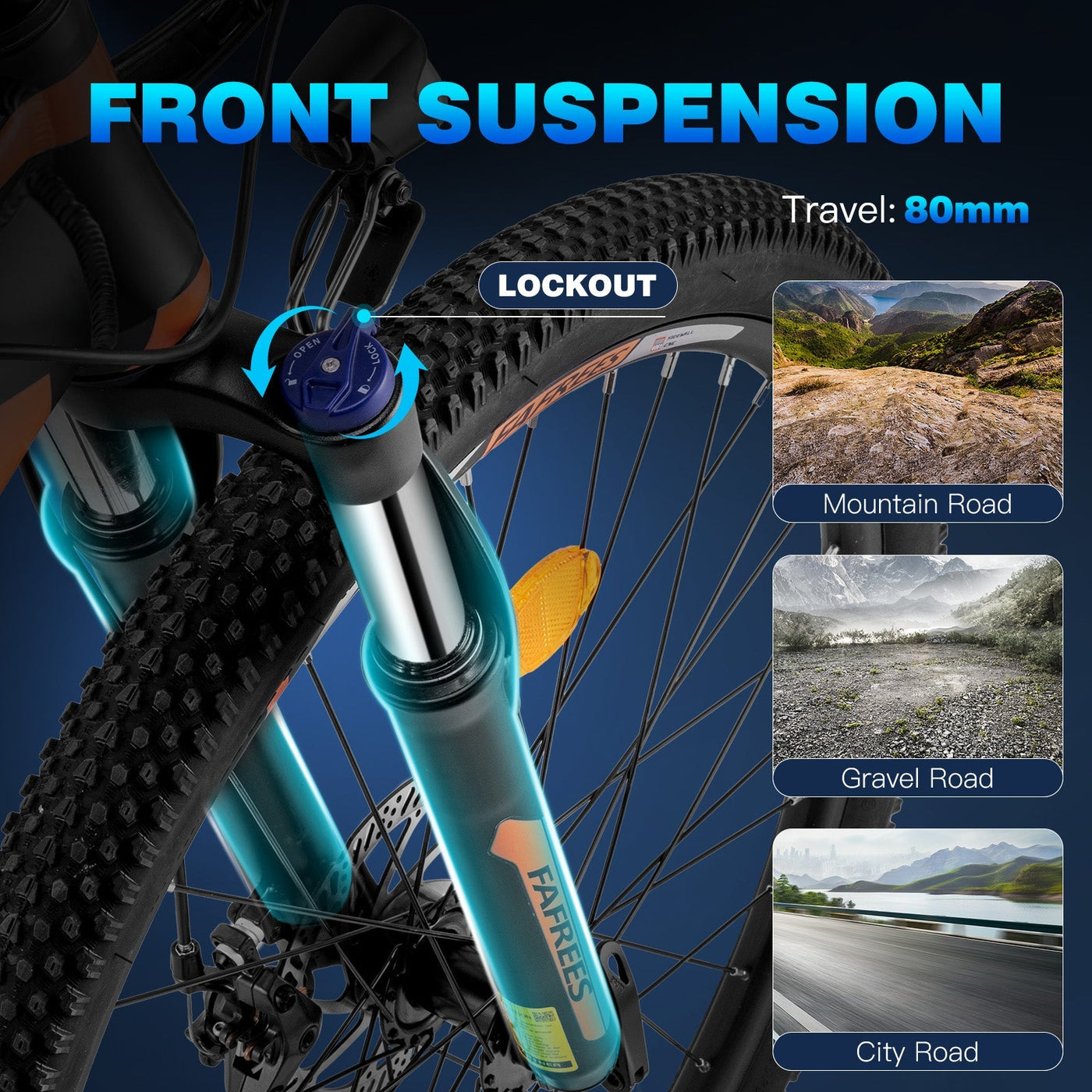 Fafrees 26 Hailong One Electric Bike - UK