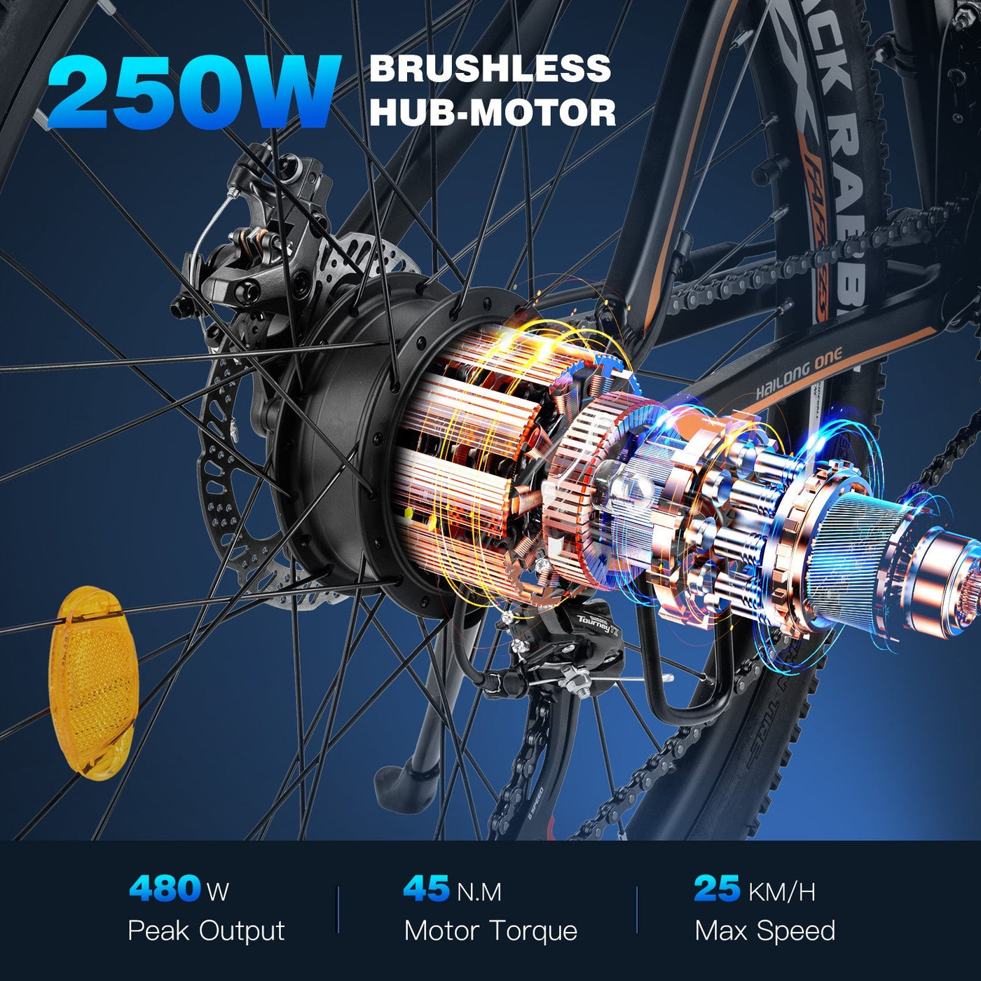 Fafrees 26 Hailong One Electric Bike - UK