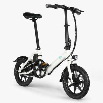 FIIDO D3 PRO Electric Bike with mudguard and light