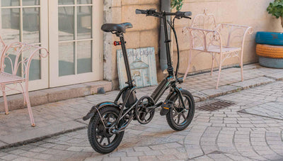 FIIDO D3 PRO Electric Bike with mudguard and light