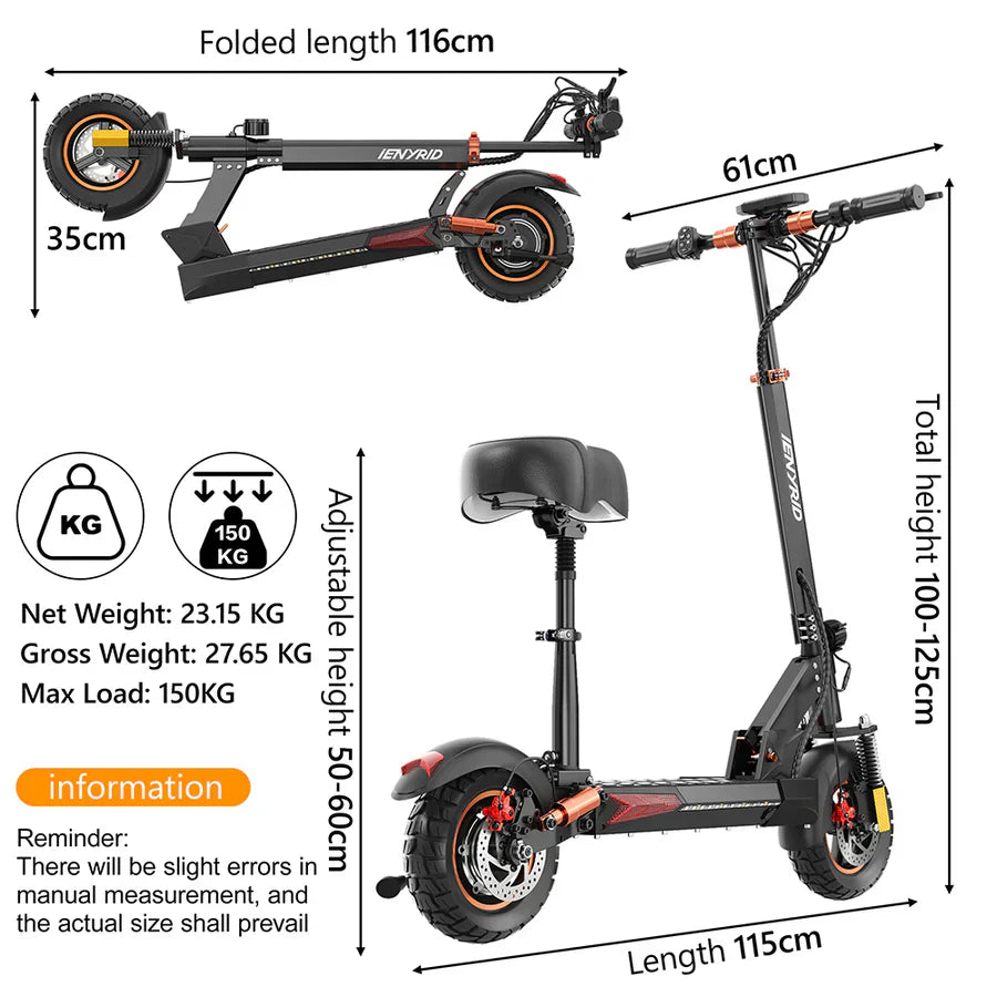 iENYRID M4 Pro S+ 2024 New Version Electric Scooter