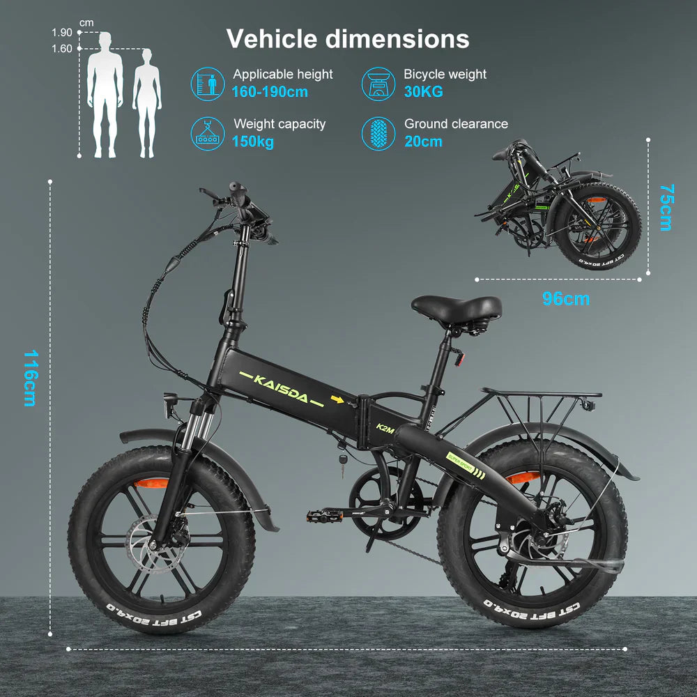 KAISDA K2M Electric Bike