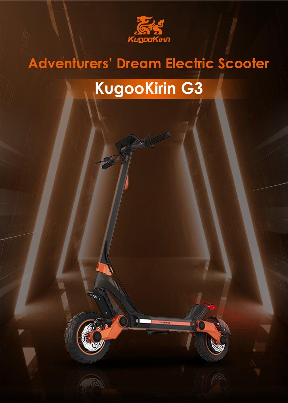 Kukirin (Kugoo) G3 Adventurers Electric Scooter