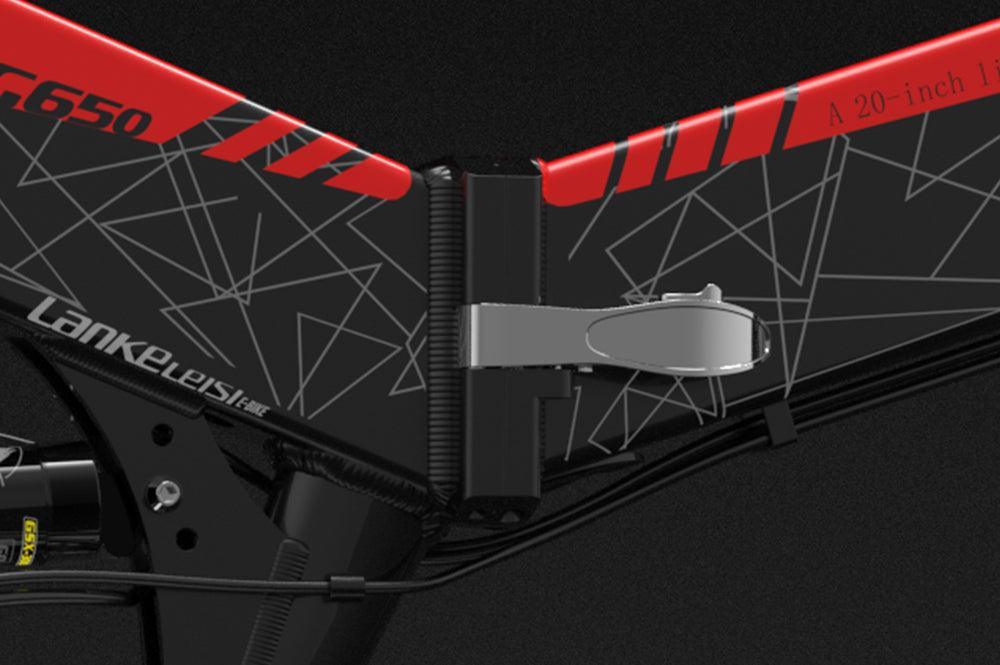 LANKELEISI G650 Folding Electric Commuter Bike - US