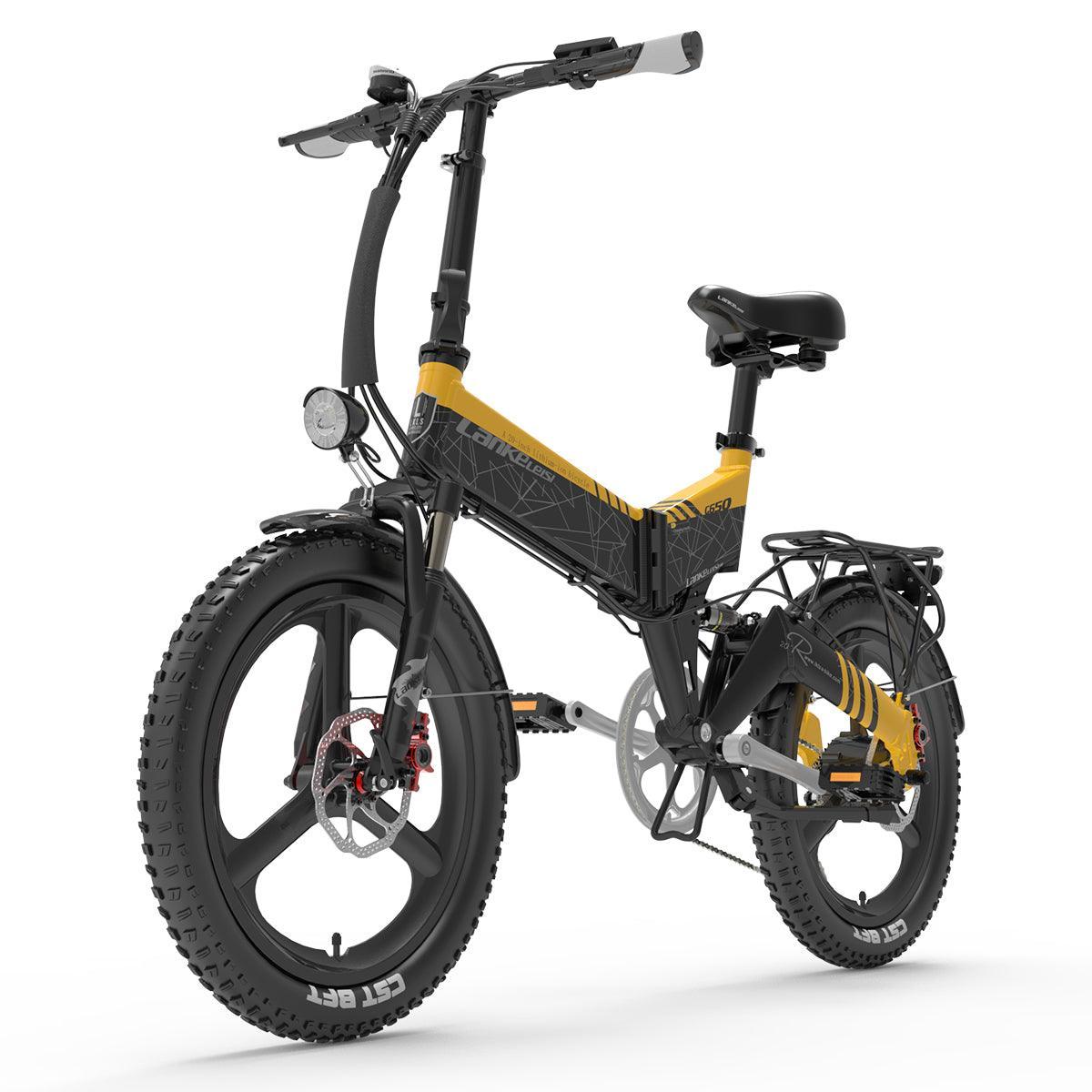 LANKELEISI G650 Folding Electric Commuter Bike - US