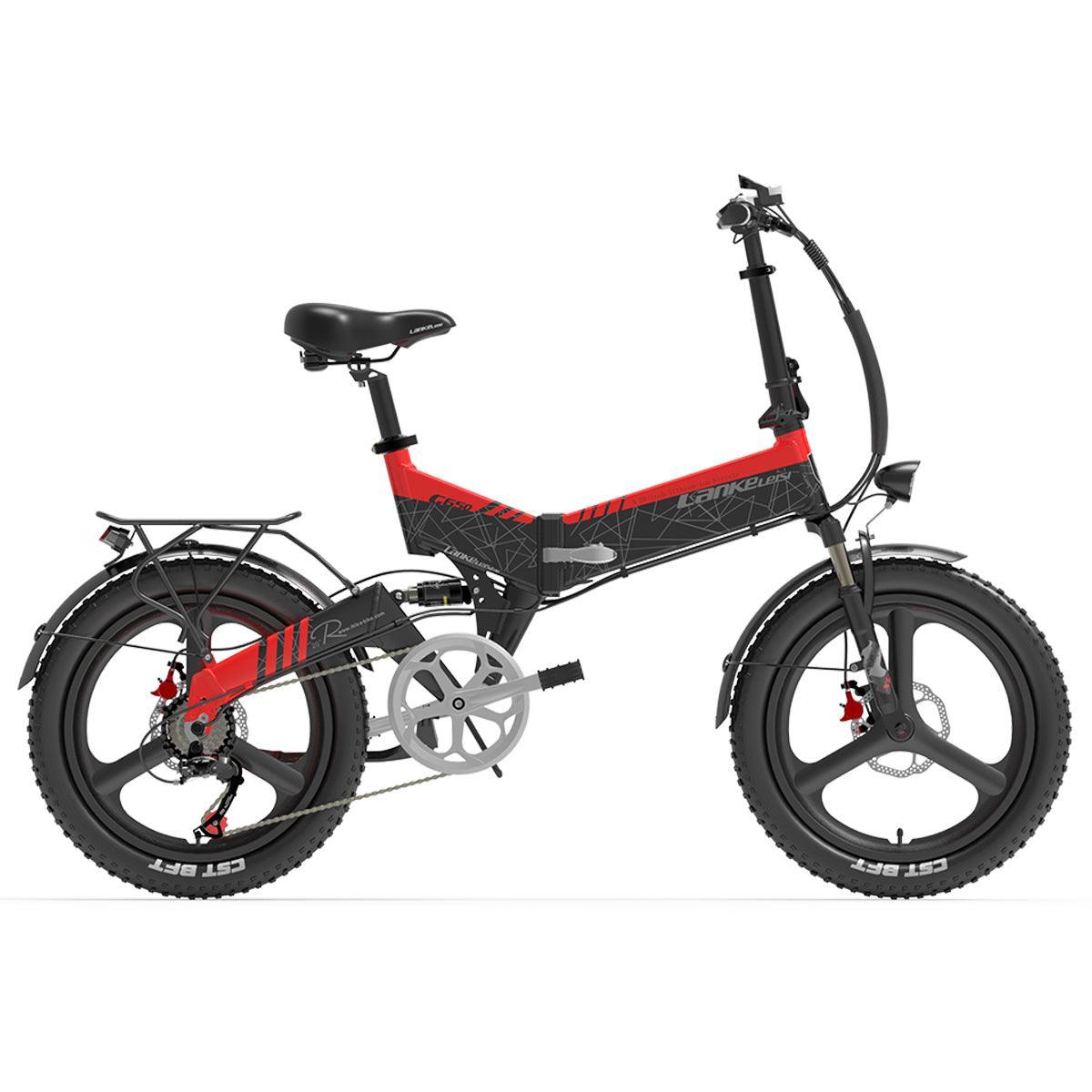 LANKELEISI G650 Folding Electric Commuter Bike - US