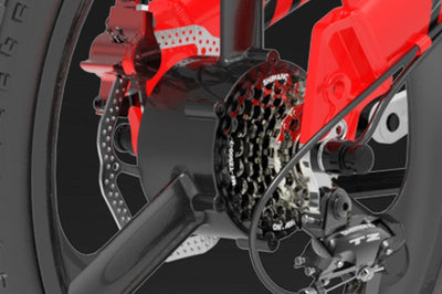 LANKELEISI G650 Folding Electric Commuter Bike - US