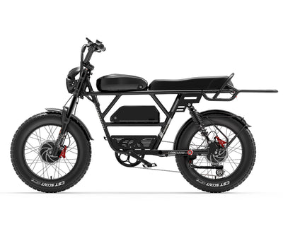 LANKELEISI X-Black Knight Dual Motor Electric Bike