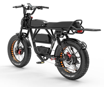 LANKELEISI X-Black Knight Dual Motor Electric Bike