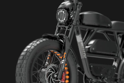 LANKELEISI X-Black Knight Dual Motor Electric Bike