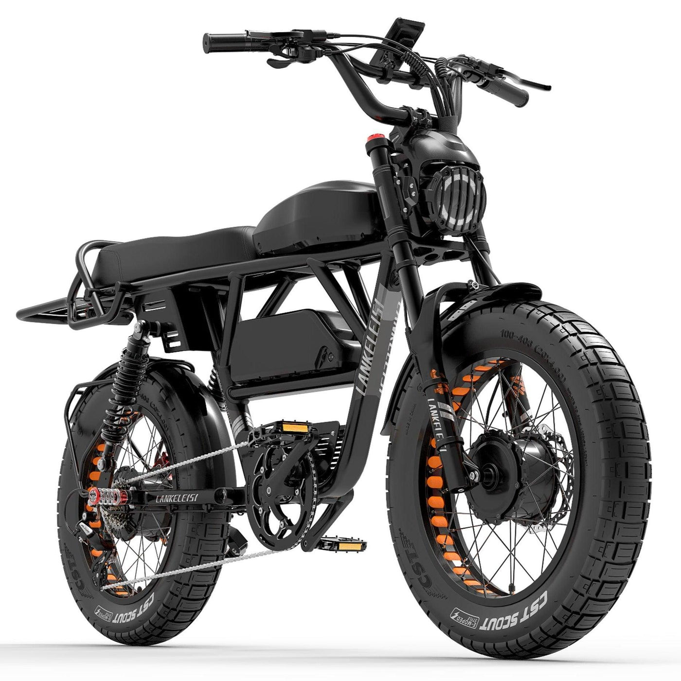 LANKELEISI X-Black Knight Dual Motor Electric Bike - US