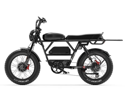 LANKELEISI X-Black Knight Dual Motor Electric Bike - US