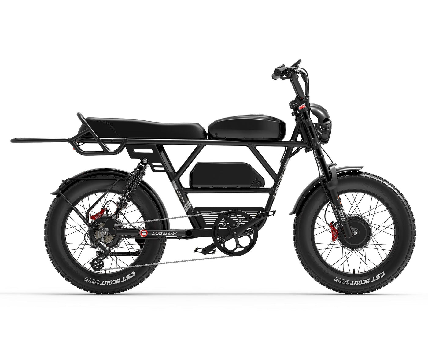 LANKELEISI X-Black Knight Dual Motor Electric Bike - US