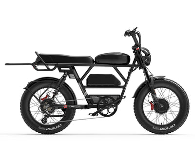 LANKELEISI X-Black Knight Dual Motor Electric Bike - US