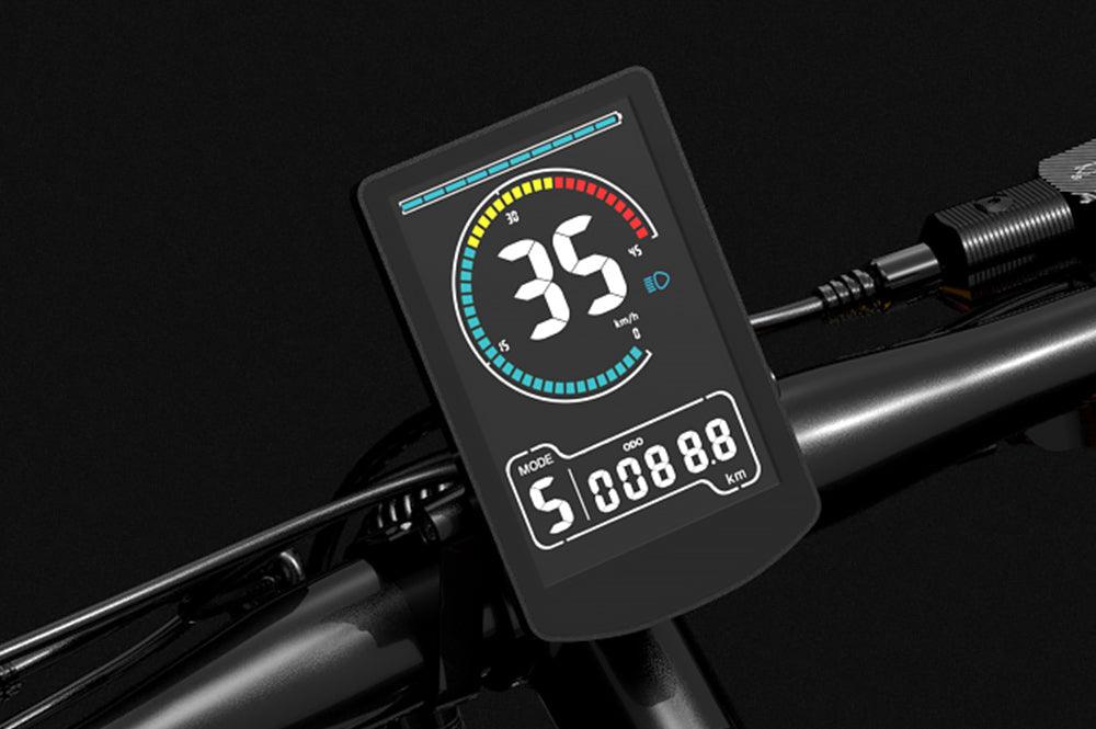 LANKELEISI XT750 Sports Version Electric Folding Bike