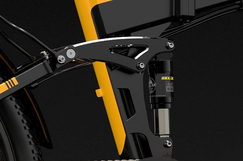 LANKELEISI XT750 Sports Version Electric Folding Bike