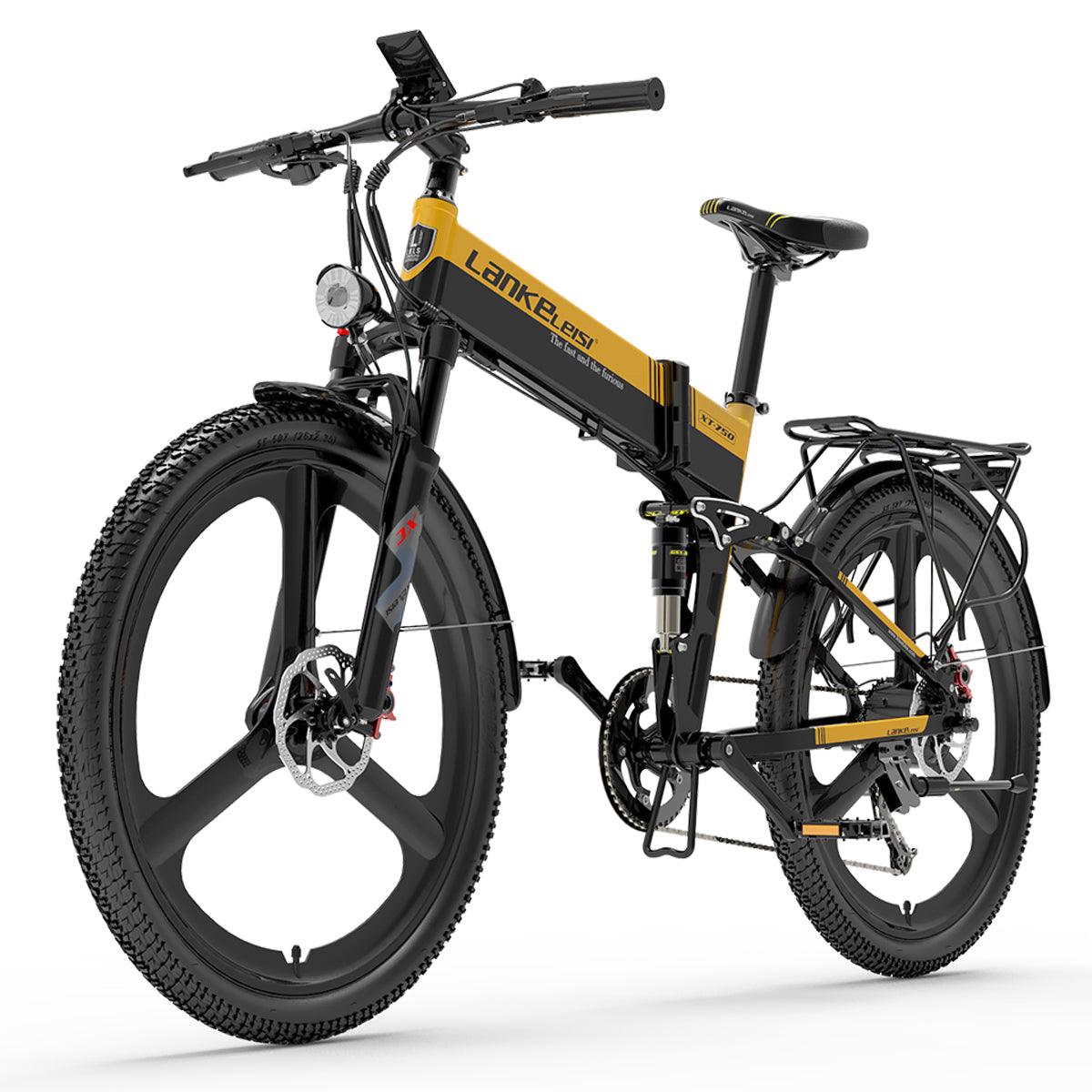 LANKELEISI XT750 Sports Version Electric Folding Bike