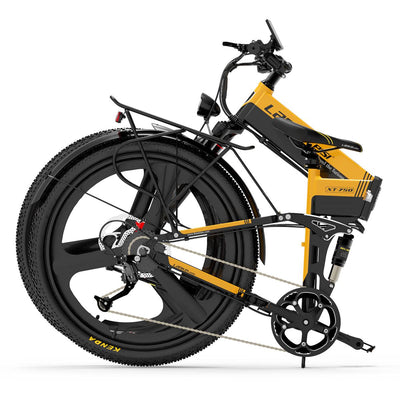 LANKELEISI XT750 Sports Version Electric Folding Bike