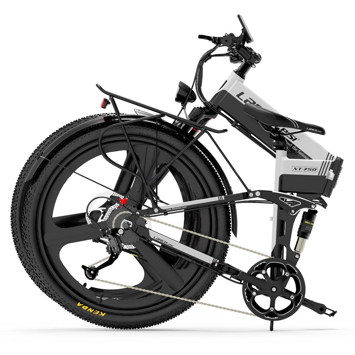 LANKELEISI XT750 Sports Version Electric Folding Bike