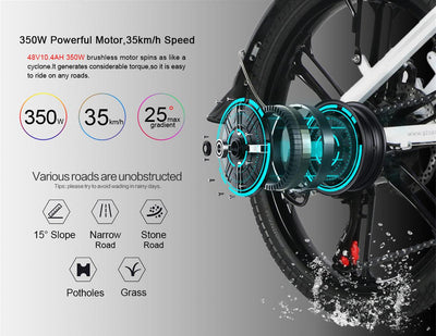 Samebike 20LVXD30 II Electric Bike-UK