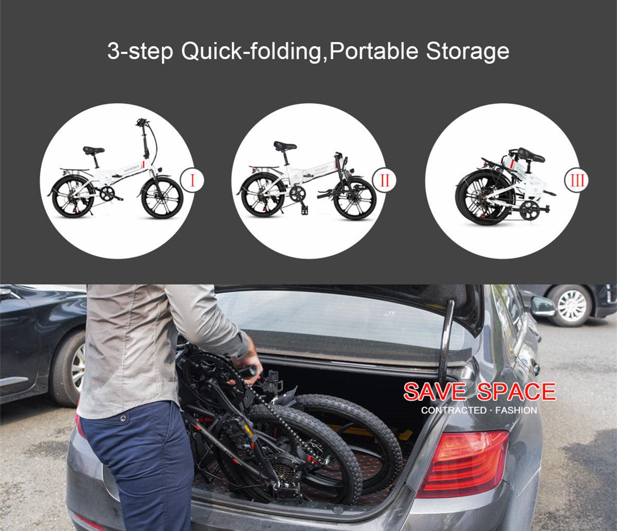 Samebike 20LVXD30 II Electric Bike-UK