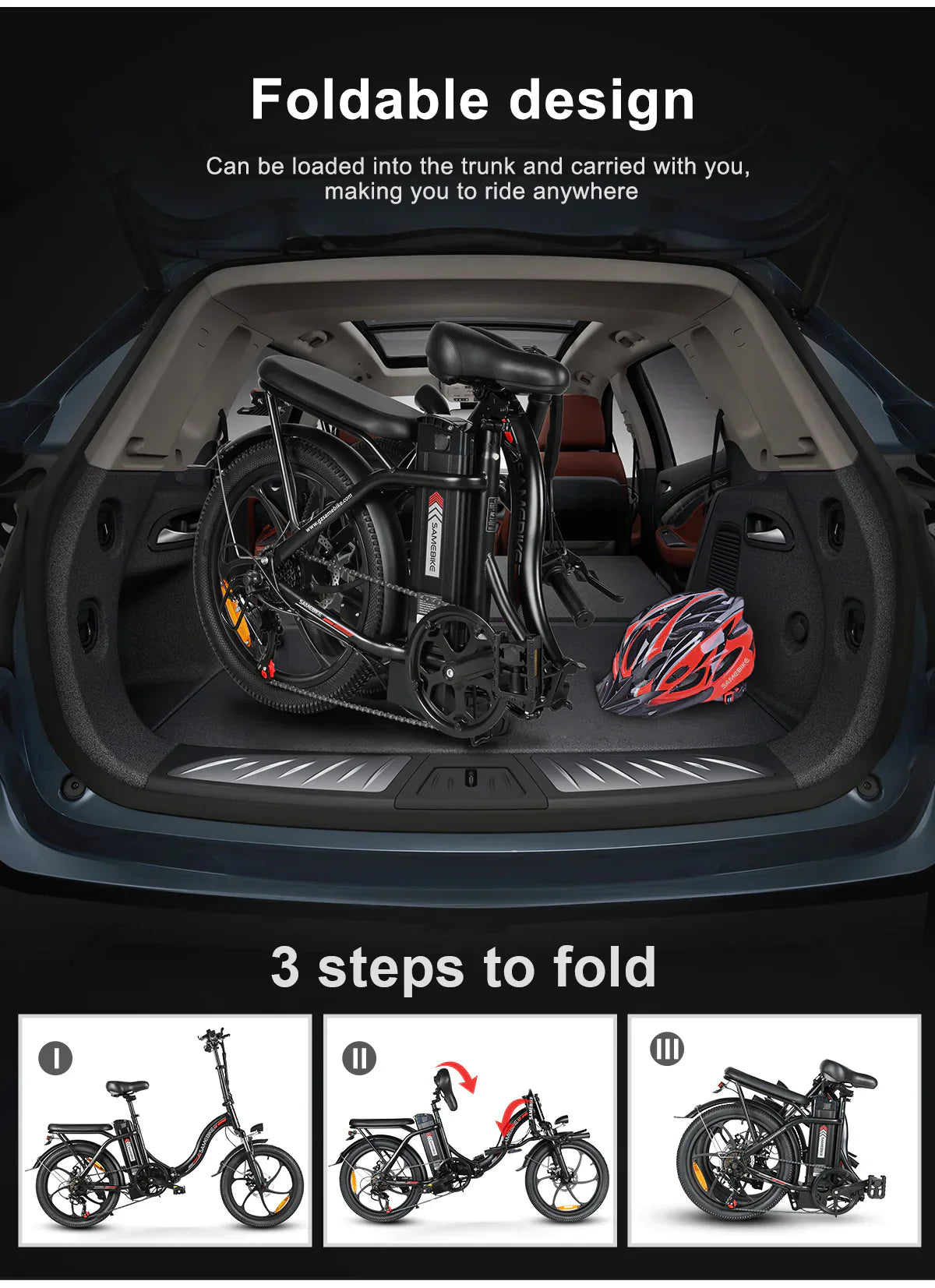 Samebike CY20 Electric Bike-UK