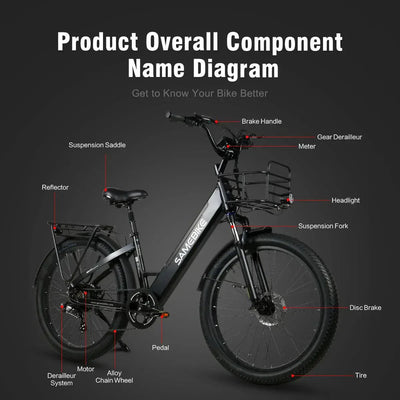 SAMEBIKE RS-A01 Electric Bike - US
